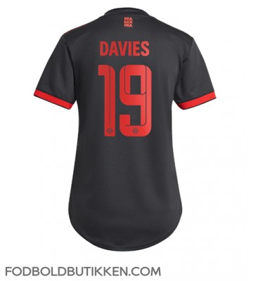 Bayern Munich Alphonso Davies #19 Tredjetrøje Dame 2022-23 Kortærmet